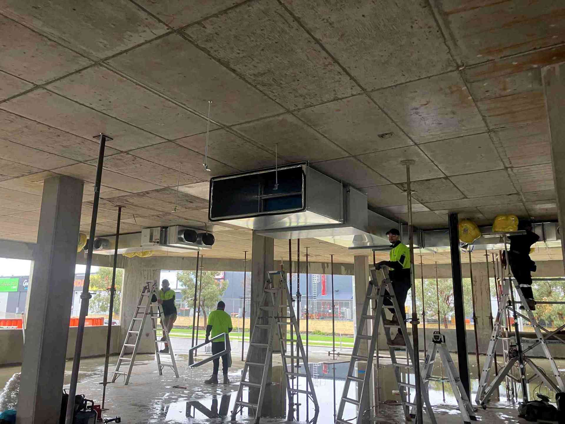 Retail Package Unit Air Conditioning Installation in Perth